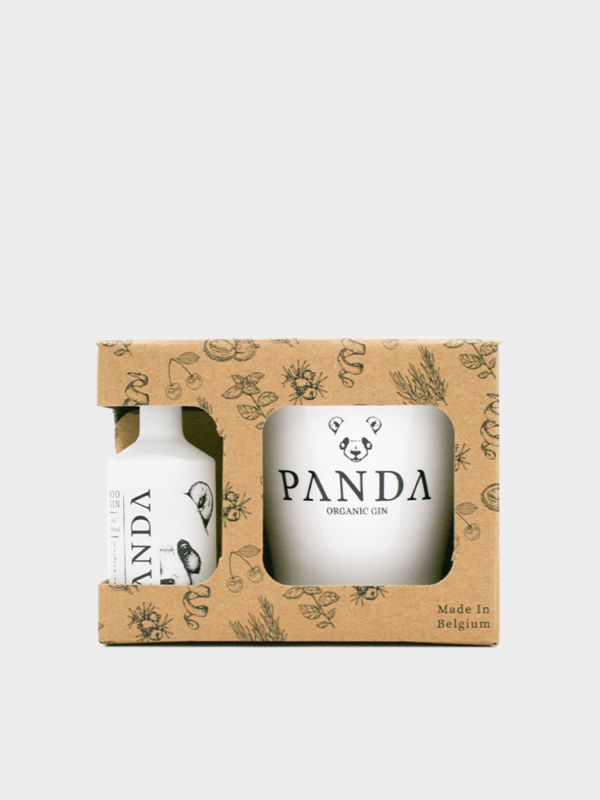 PANDA BABY BOX + 1 VERRE