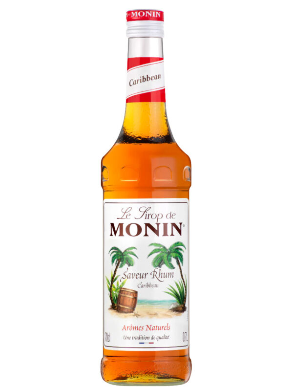 SIROP MONIN RHUM CARIBBEAN 0.7