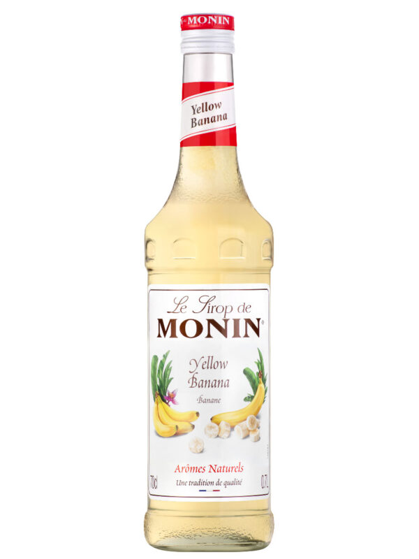 SIROP MONIN BANANE JAUNE 0.70