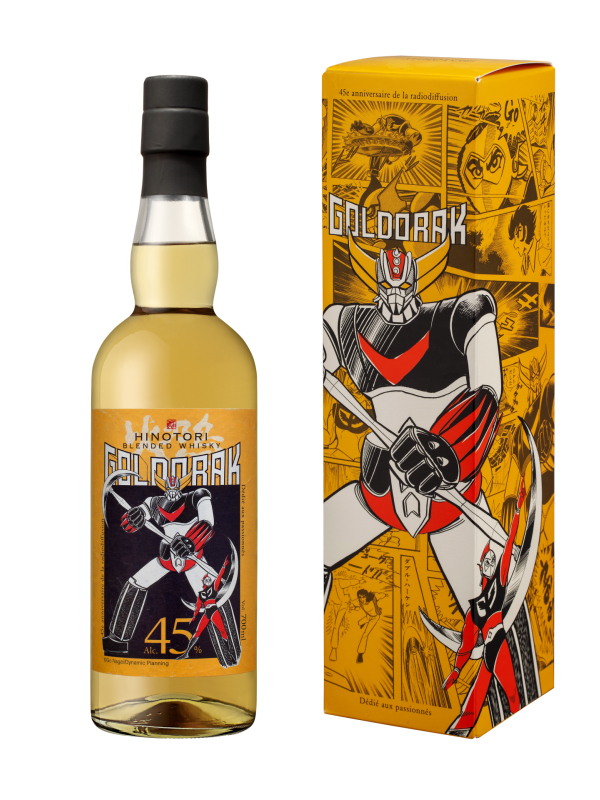 Whisky Hinotori Goldorak 70cl Yellow Edition