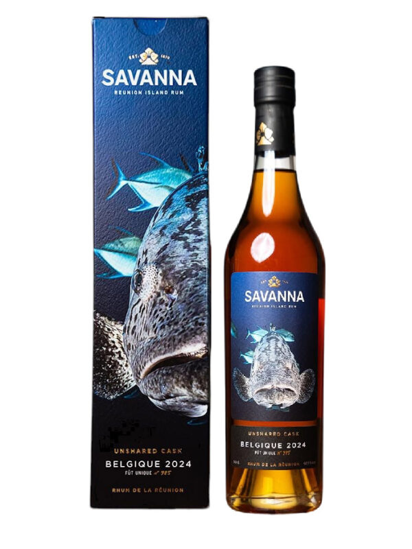 Savanna Single Cask Unshared Red Belgium 2024 50Cl + Rhum Savanna 5Y 0.70CL