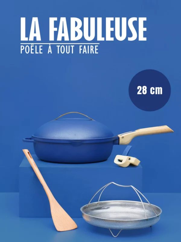 LA FABULEUSE POÊLE 28 cm – 1 à 8 personnes