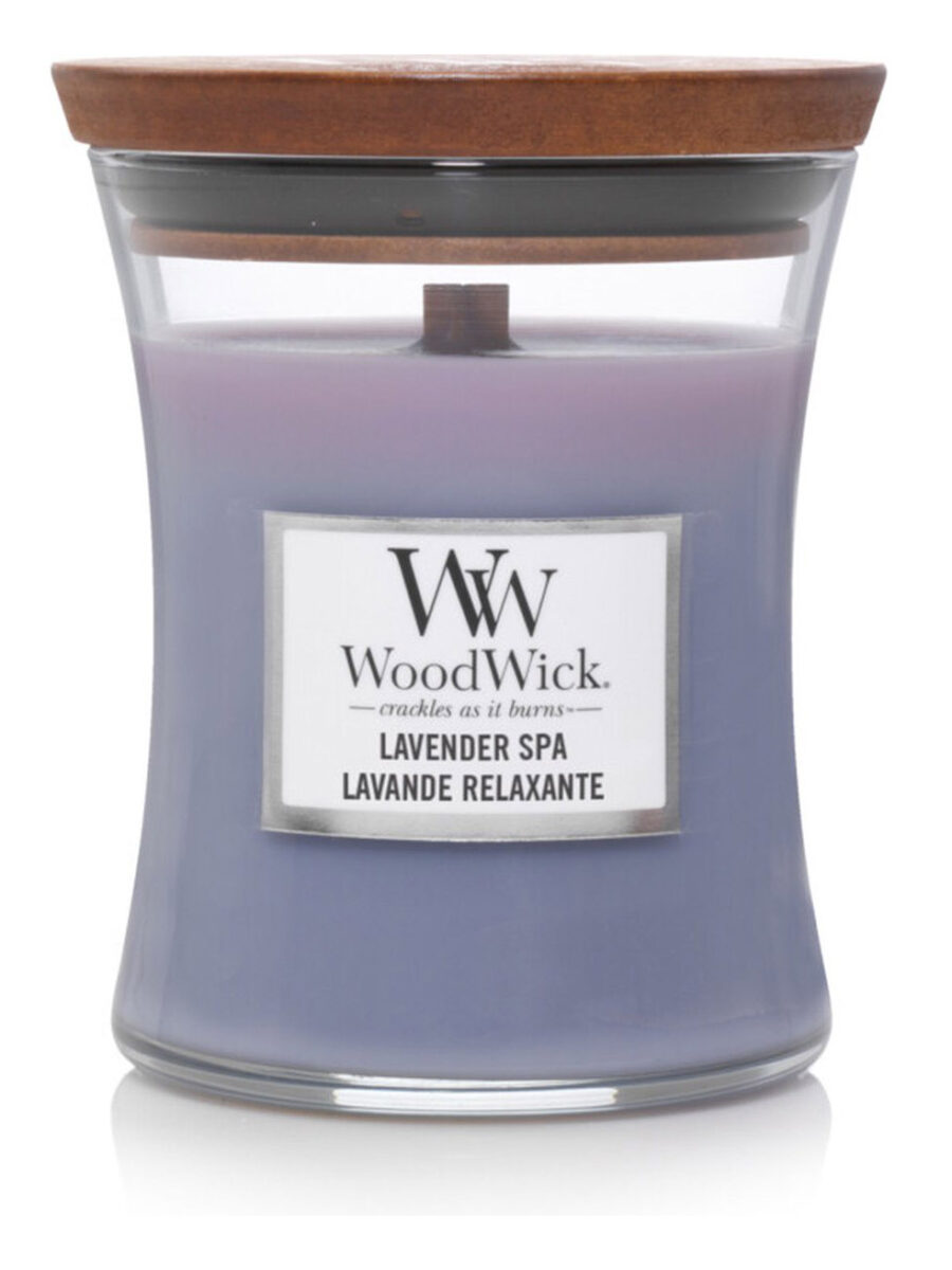 PROMO  MARS 2025 WOODWICK MEDIUM CANDLE LAVANDE RELAXANTE – Image 2